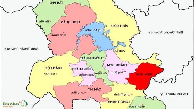 TẢI Bản đồ Hành chính tỉnh Đồng Nai khổ lớn Mới Nhất 2023