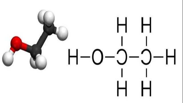 Công thức hóa học của rượu etylic