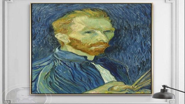 Tranh sơn dầu chân dung tự họa Vincent van Gogh