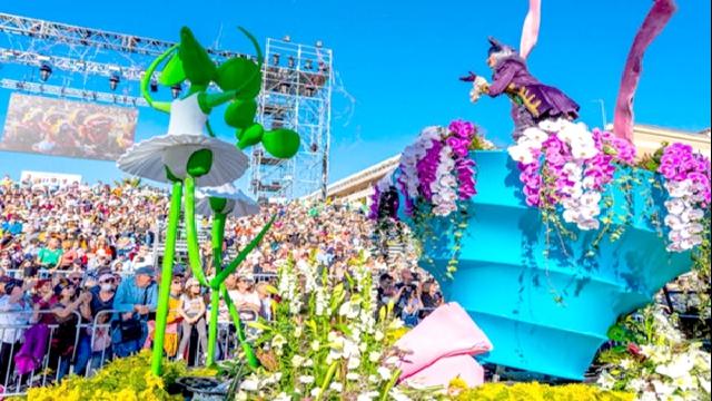Sự kiện Trận chiến muôn hoa trong lễ hội Carnival 2023 ở Pháp