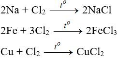 Cl2 + Ca(OH)2 → Ca(OCl)2 + CaCl2 + H2O | Ca(OH)2 ra Ca(OCl)2