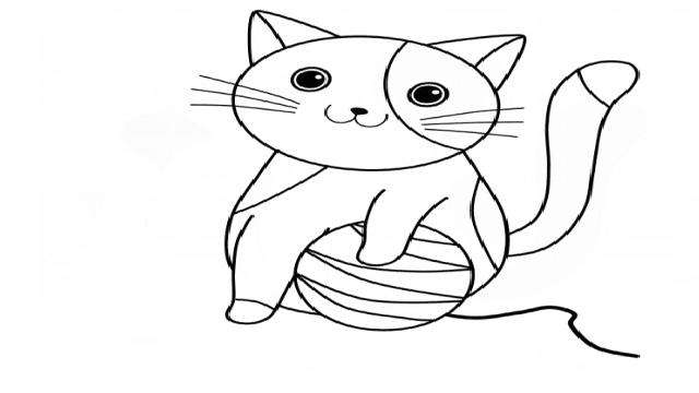 Vẽ con mèo đơn giản, dễ dàng